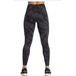 Print Women Yoga Leggings with Pockets High Waist Compression Workout Running Gym Print Pants